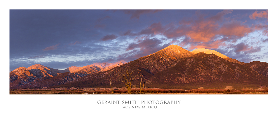 Taos Mountain in all its glory
